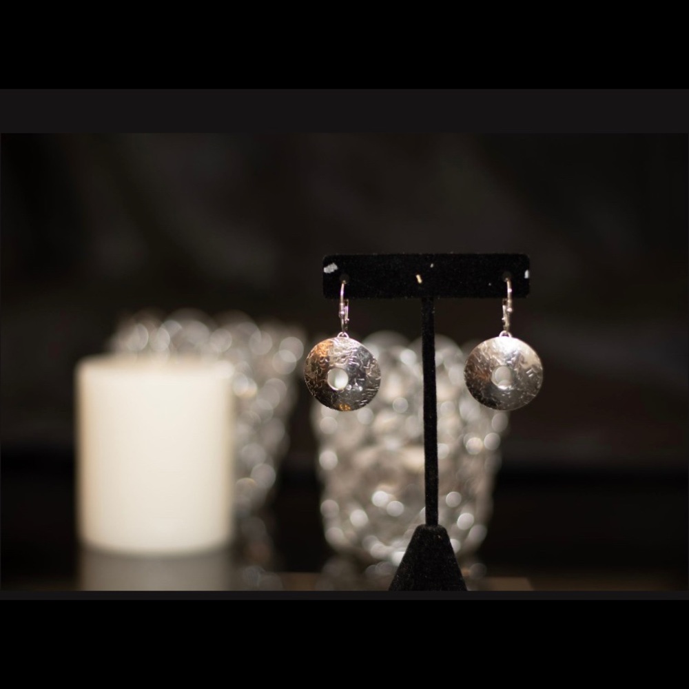 Handcrafted Sterling silver earrings